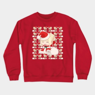 CUTE CHIBI SANTA SABER NERO 3 from FATE GRAND ORDER Crewneck Sweatshirt